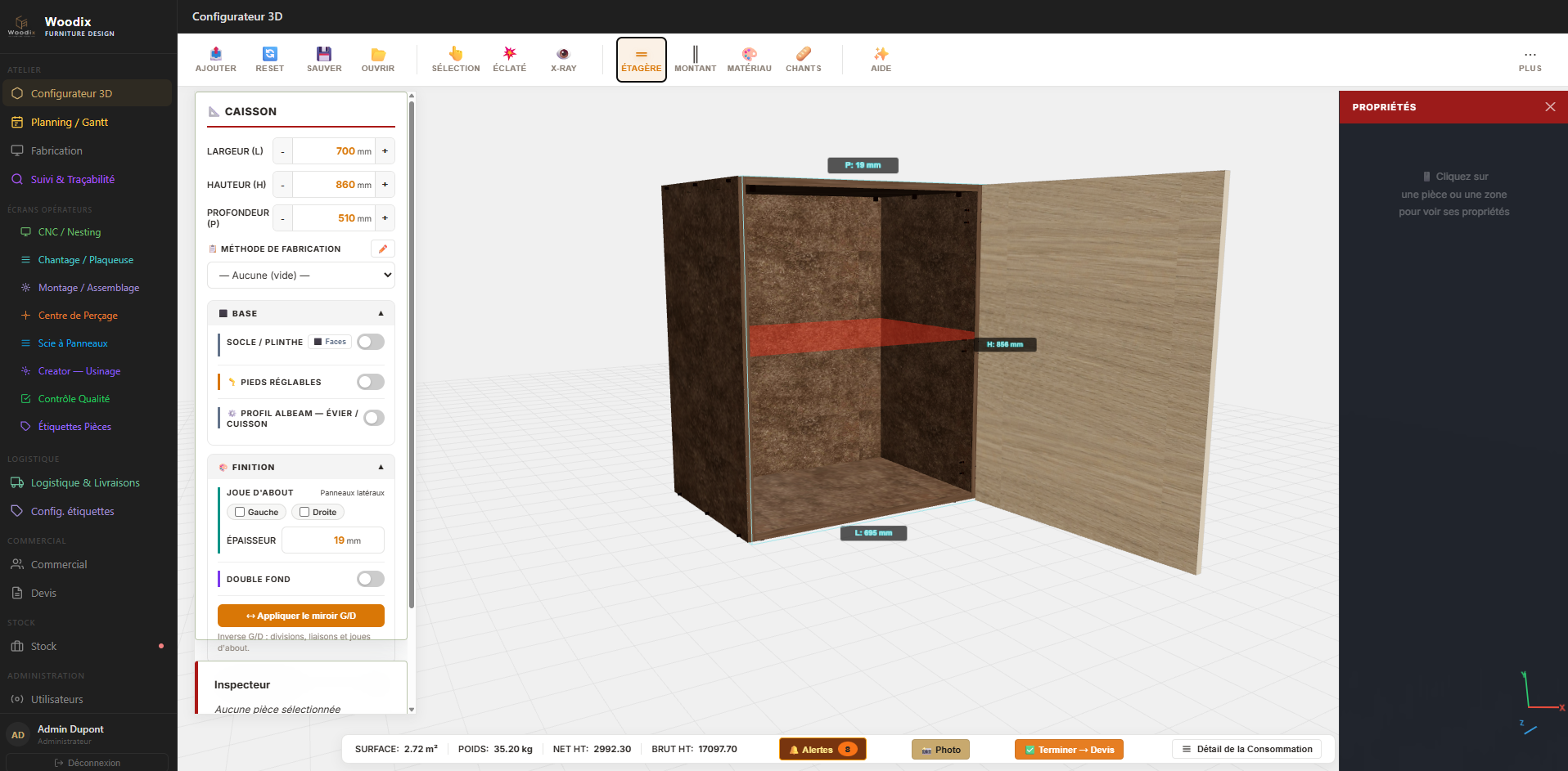 Showcase de WoodFlow Studio